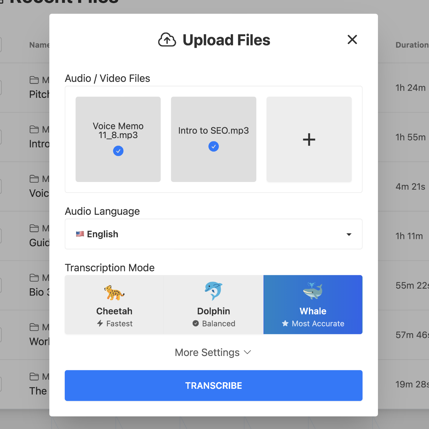 TurboScribe Facebook ad