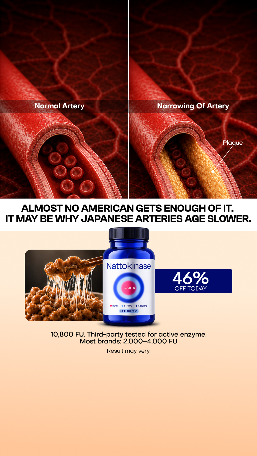 Healthletic Facebook ad