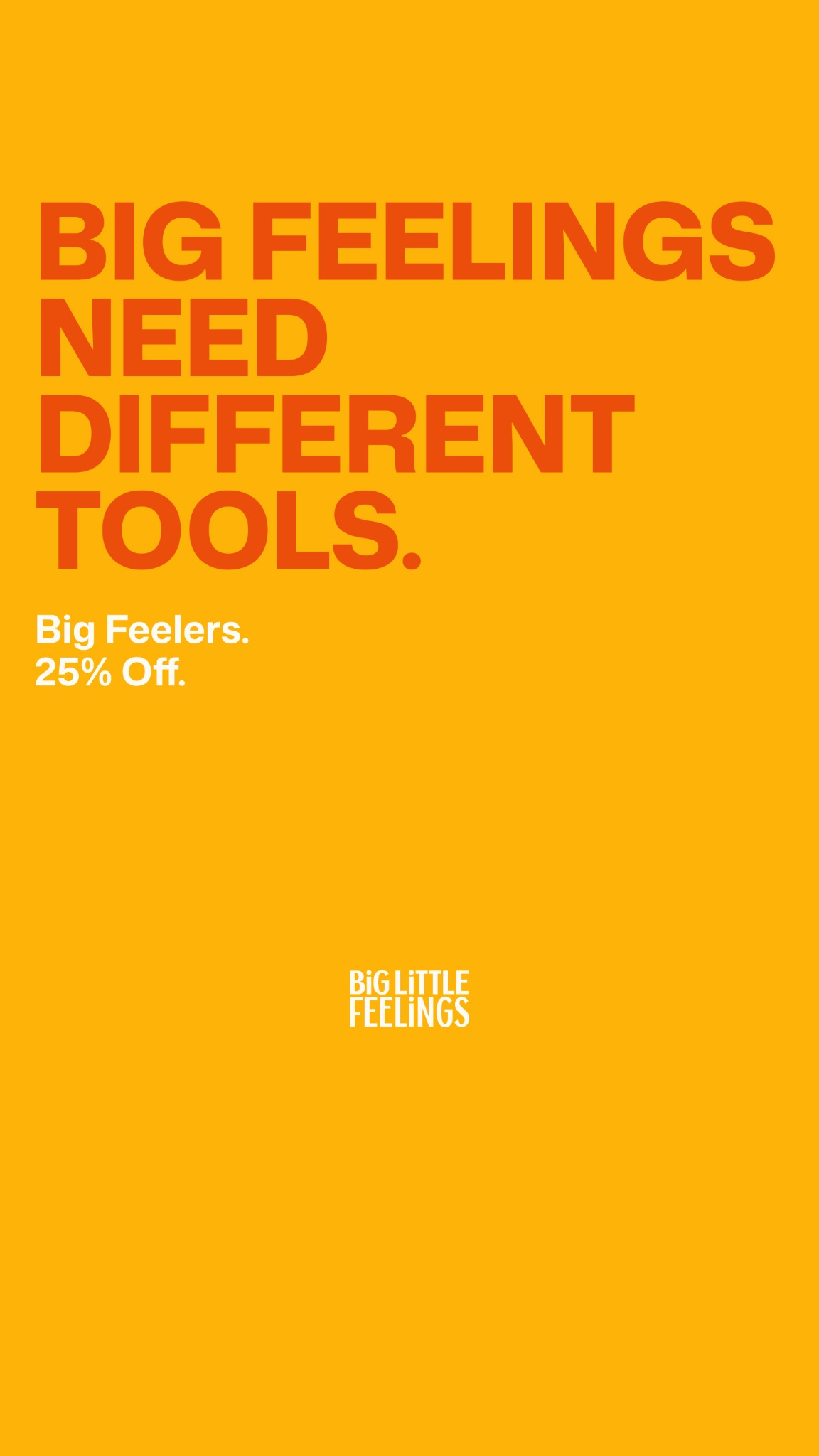 Big Little Feelings Facebook ad