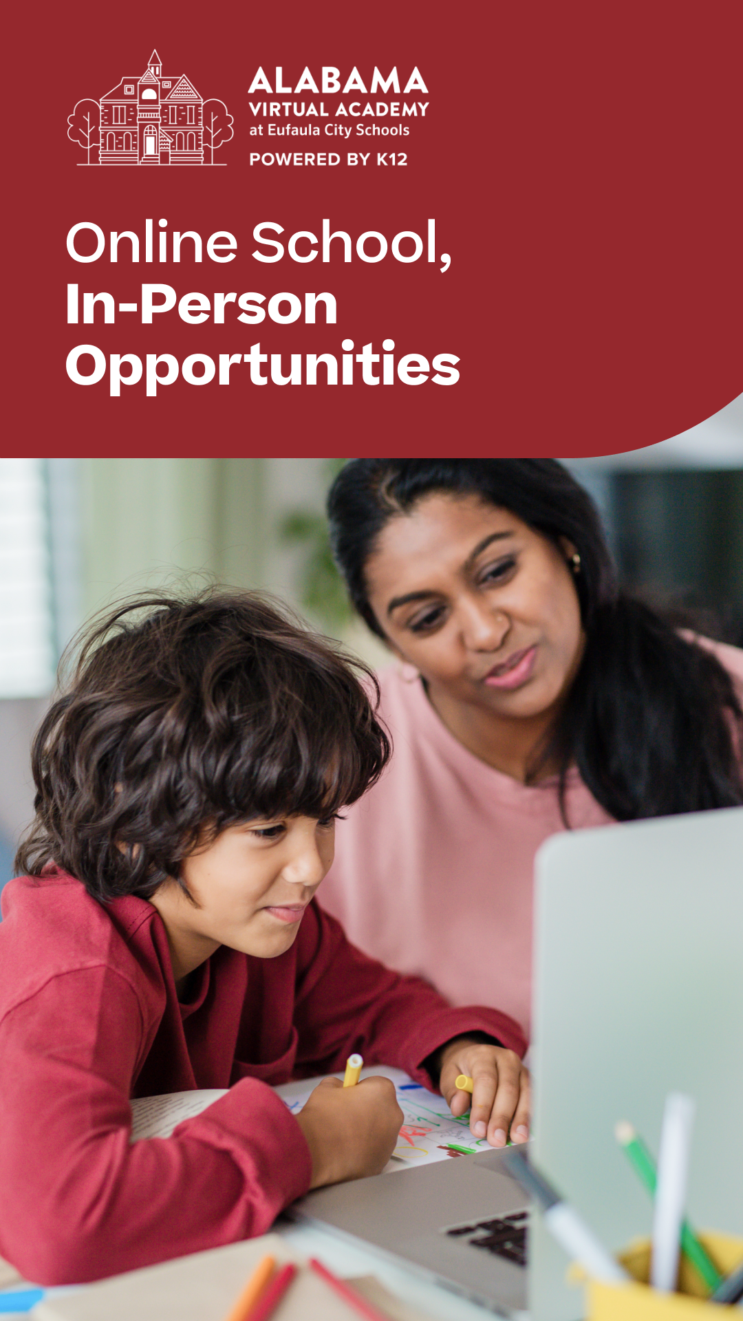 Alabama Virtual Academy at Eufaula City Schools Facebook ad