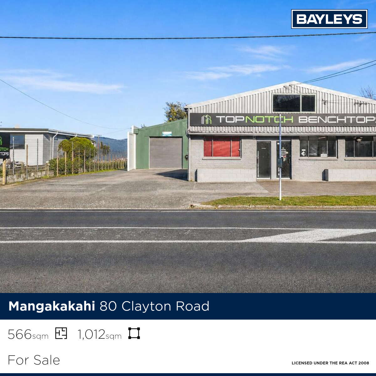 Bayleys Rotorua Commercial Facebook ad from Aug 13, 2026