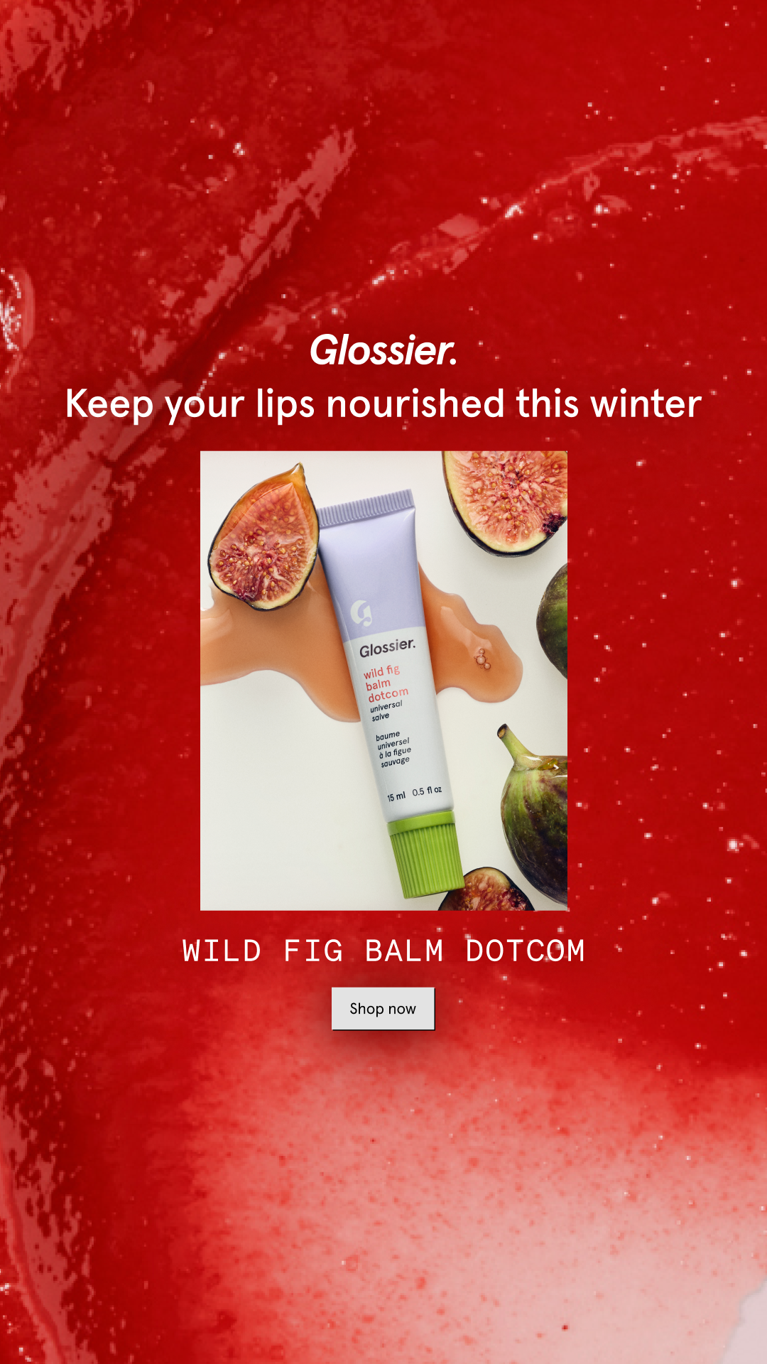 Glossier Facebook ad