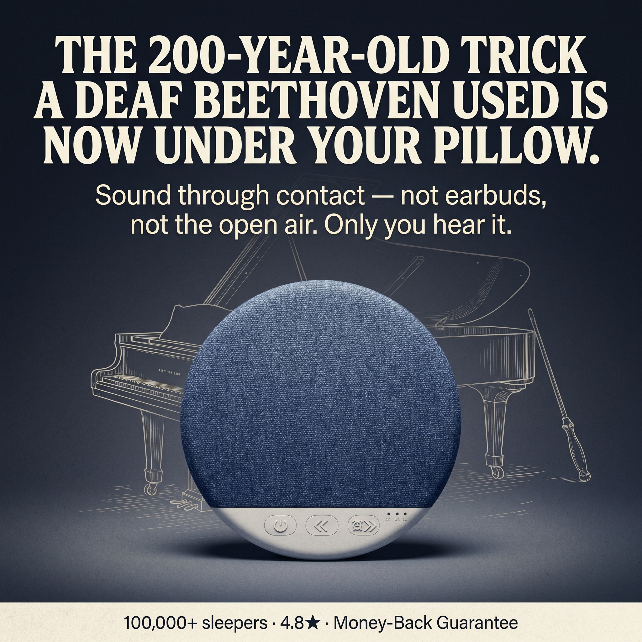 PilloPod Facebook ad