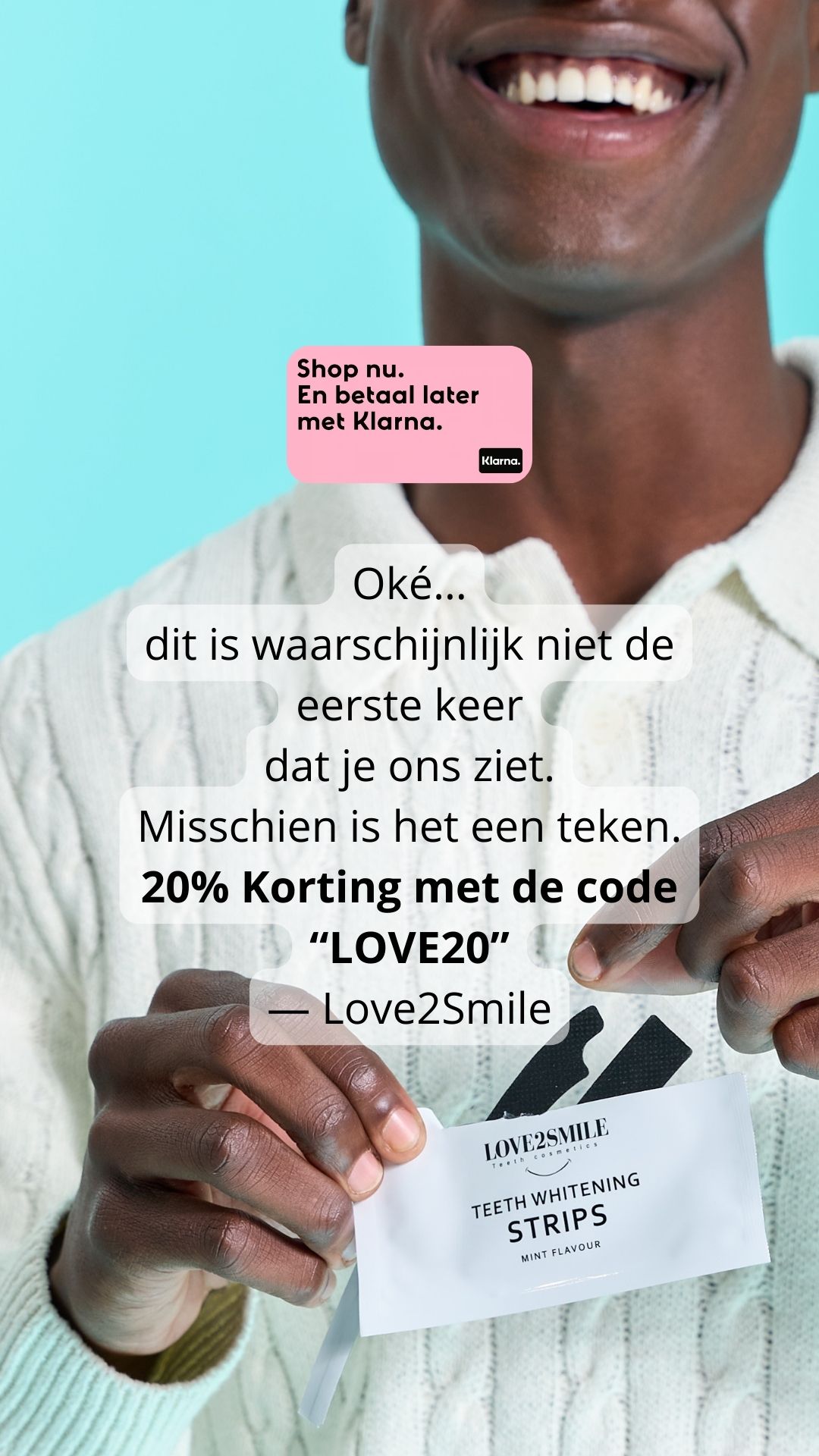 Love-2-smile Facebook ad from Feb 28, 2026