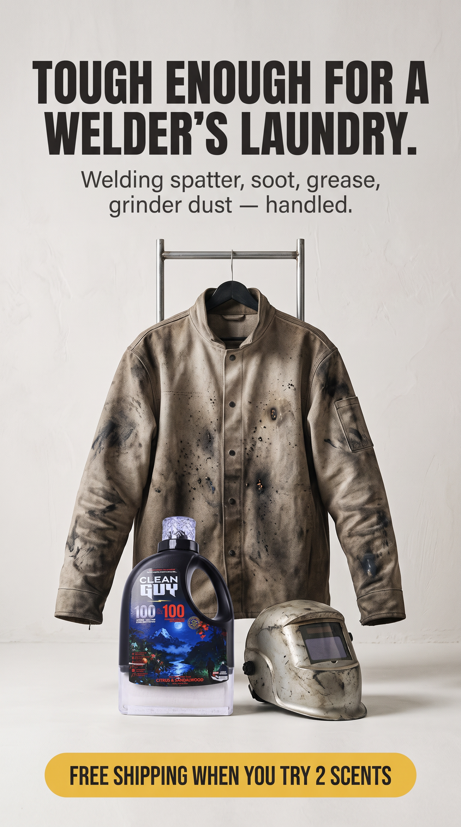 Clean Guy Facebook ad
