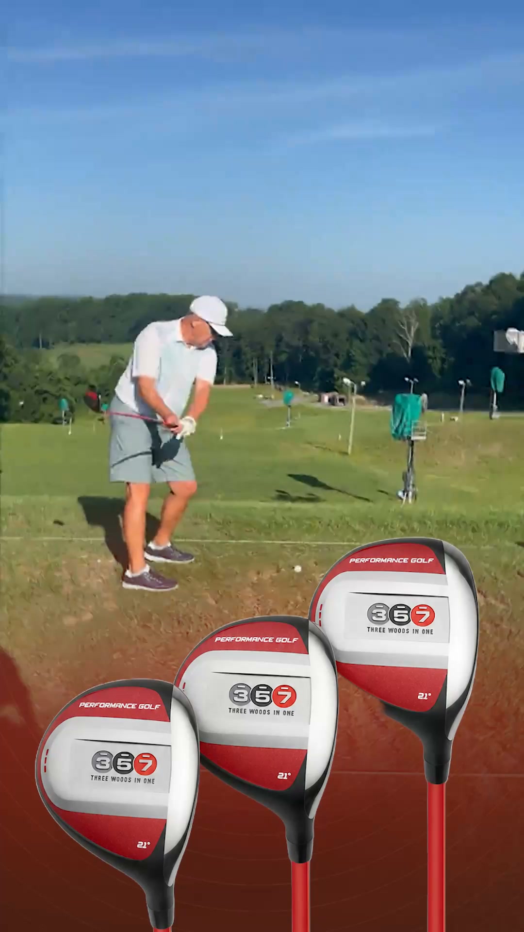 Performance Golf Facebook ad: Voted #1 Approach Club For Amateurs