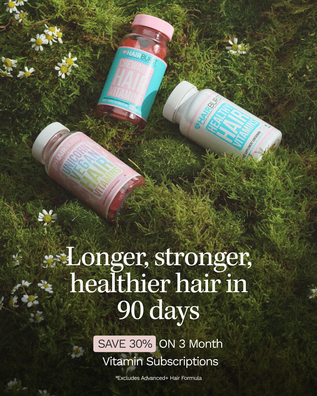 Hairburst Facebook ad