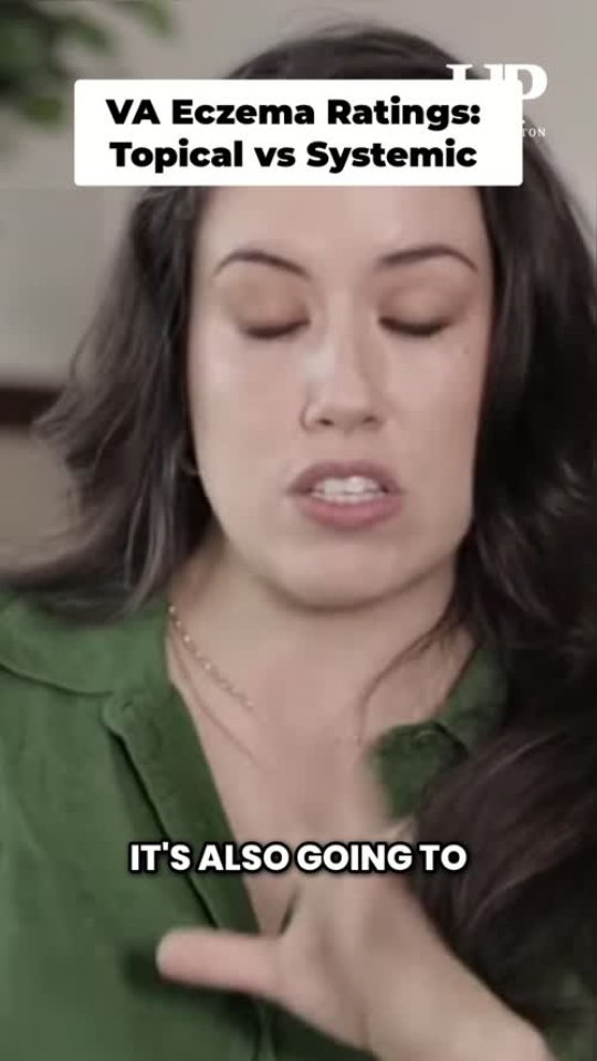 Hill and Ponton, P.A. Facebook ad: For eczema, VA doesn’t just look at how…