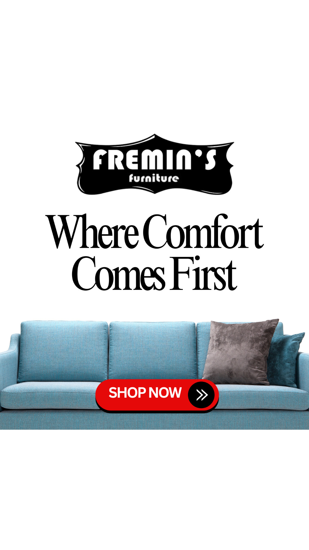 Fremin's Furniture Facebook ad