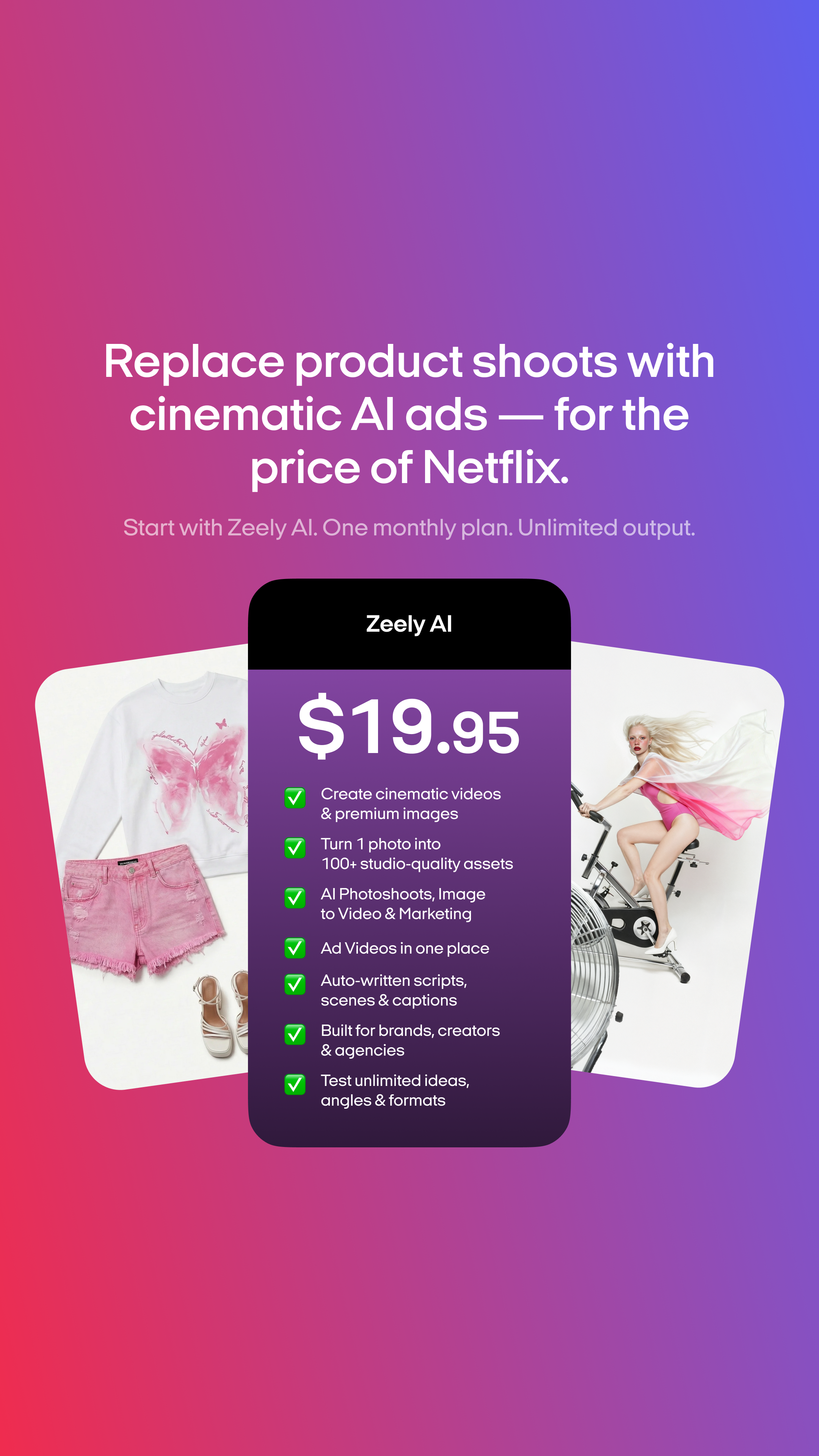 Zeely Facebook ad