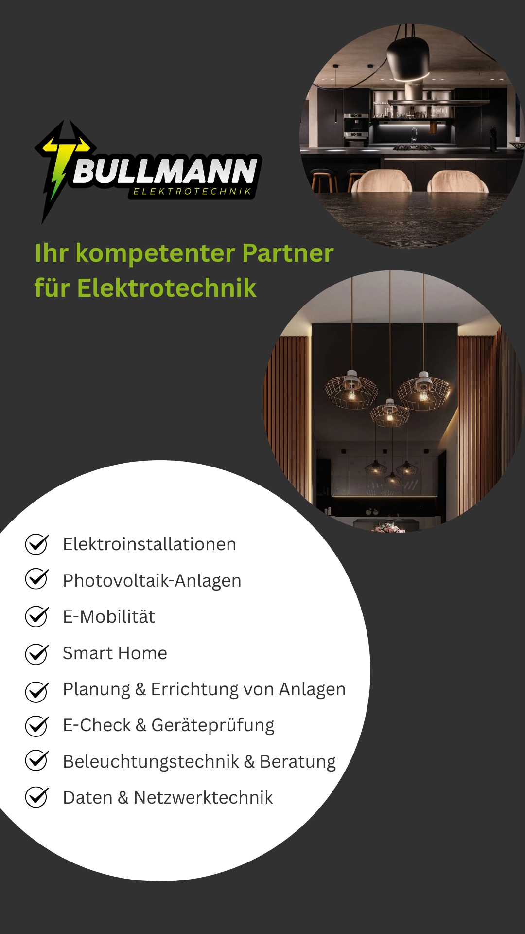 Bullmann-Elektrotechnik Facebook ad from Apr 9, 2025