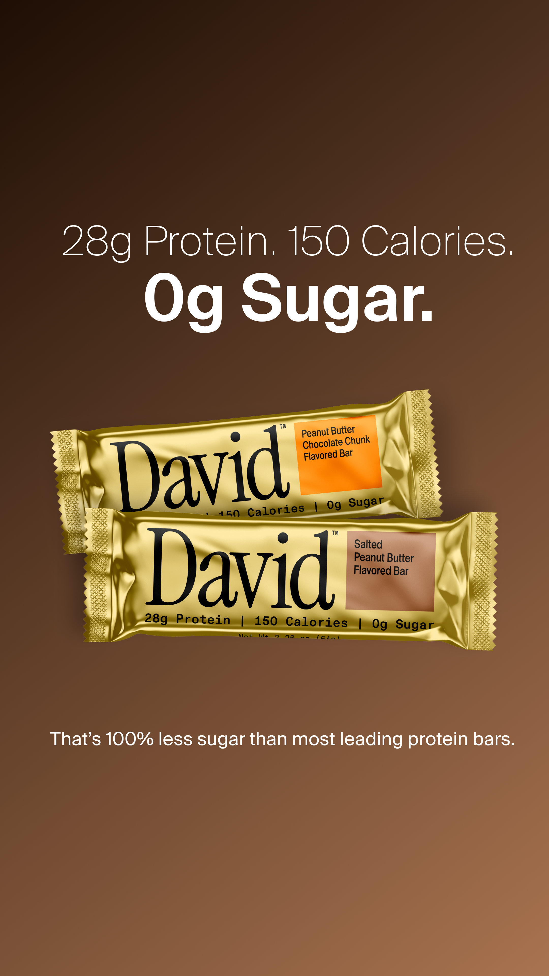 David Protein Facebook ad