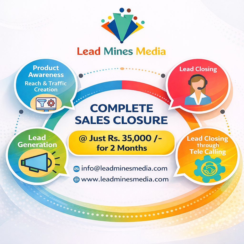 Lead Mines Media Facebook ad from Mar 17, 2026