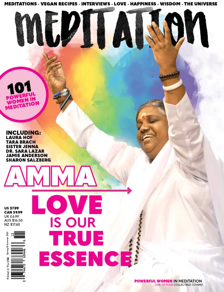 Meditation Magazine Facebook ad: Love Is Our True Essence