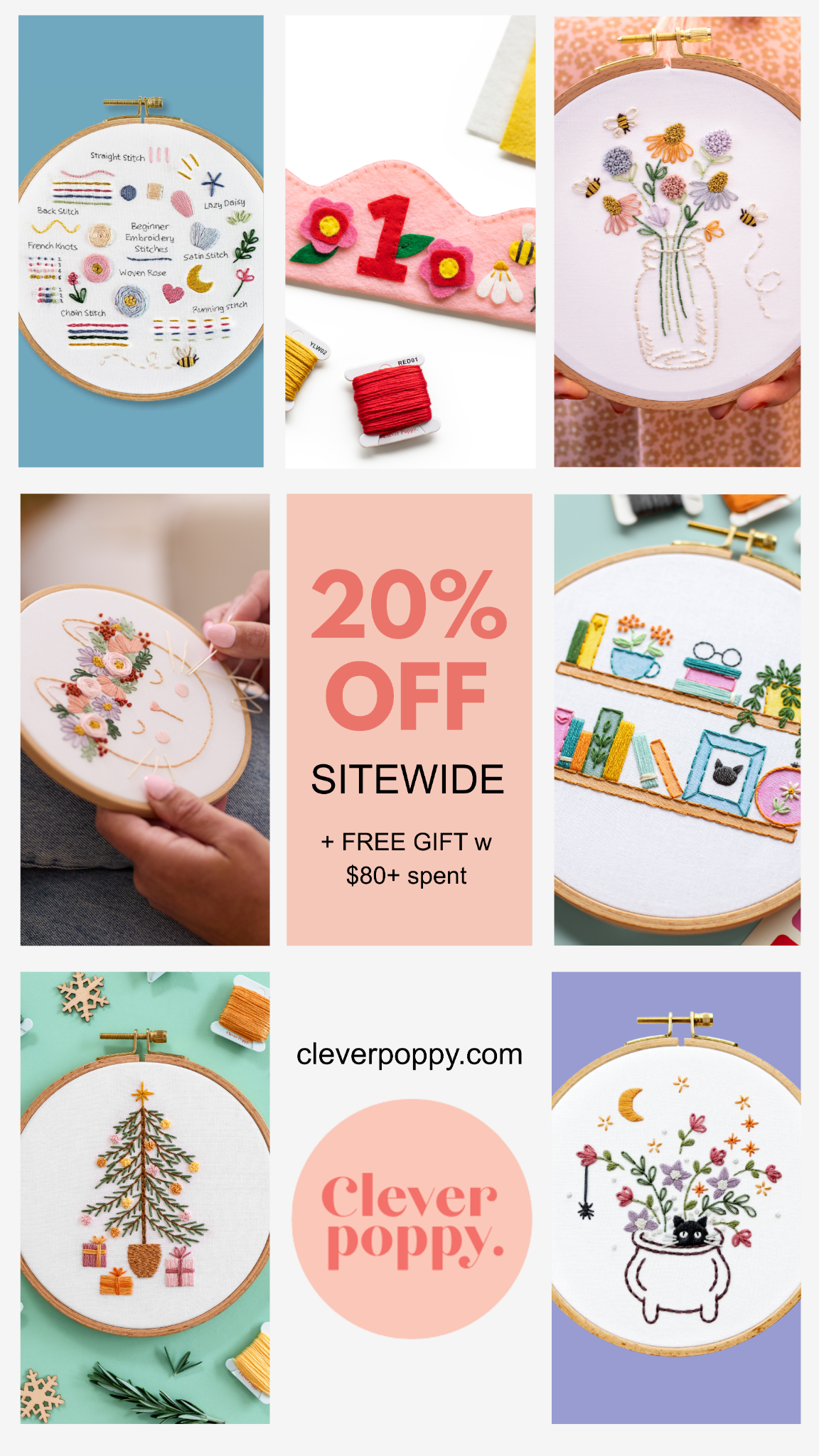 Clever Poppy Facebook ad