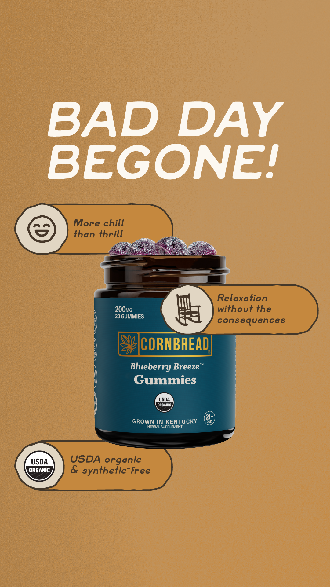 Choose Cornbread Facebook ad
