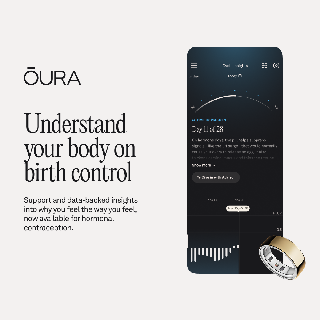 ŌURA Facebook ad