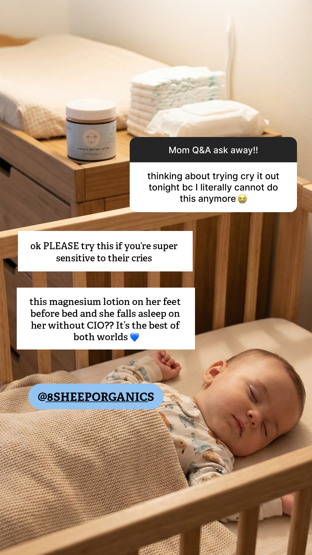 8 Sheep Organics Facebook ad