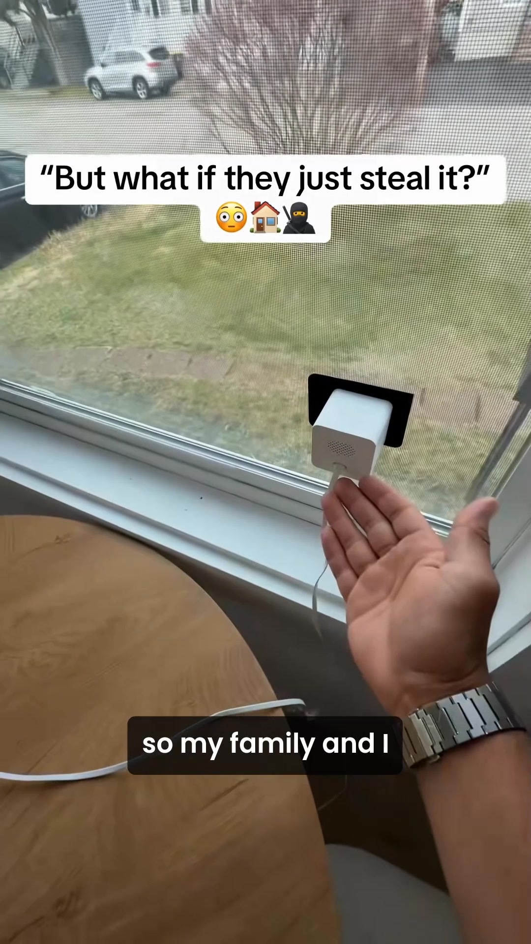 Wyze Facebook ad: Outdoor Security Camera. Zero Outdoor Installation.