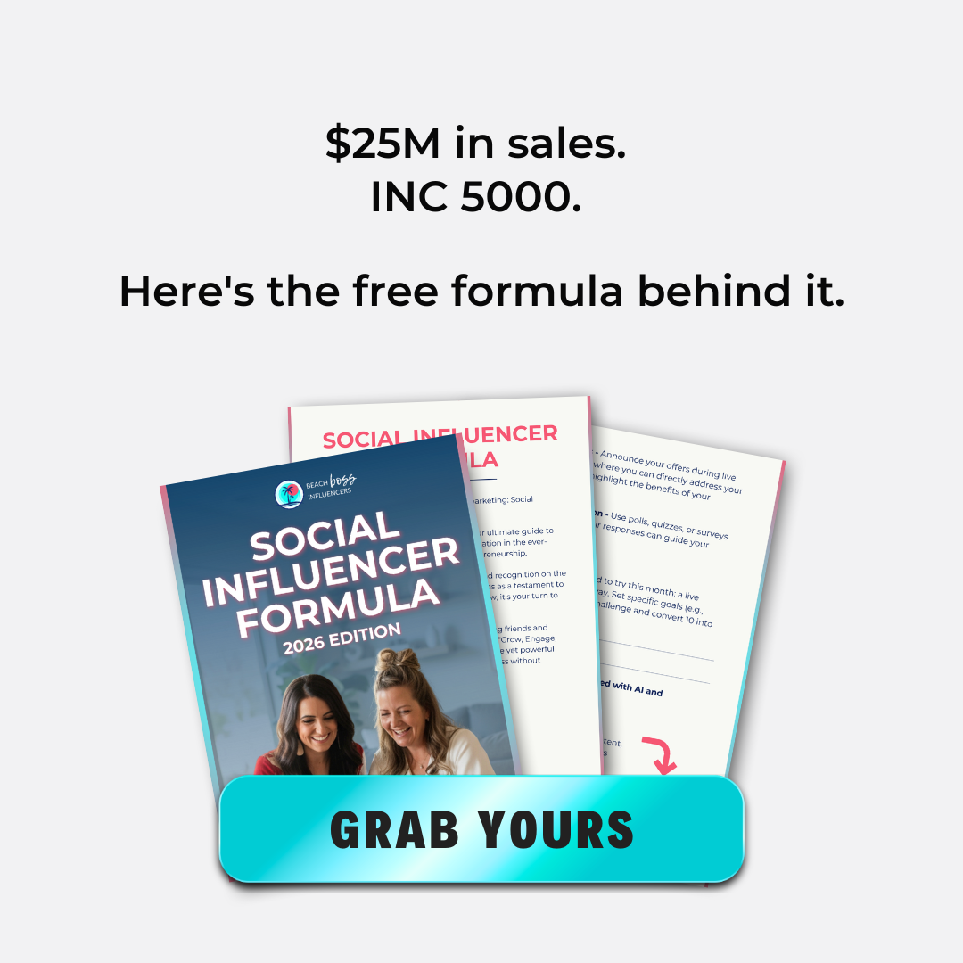 Beach Boss Influencers Facebook ad