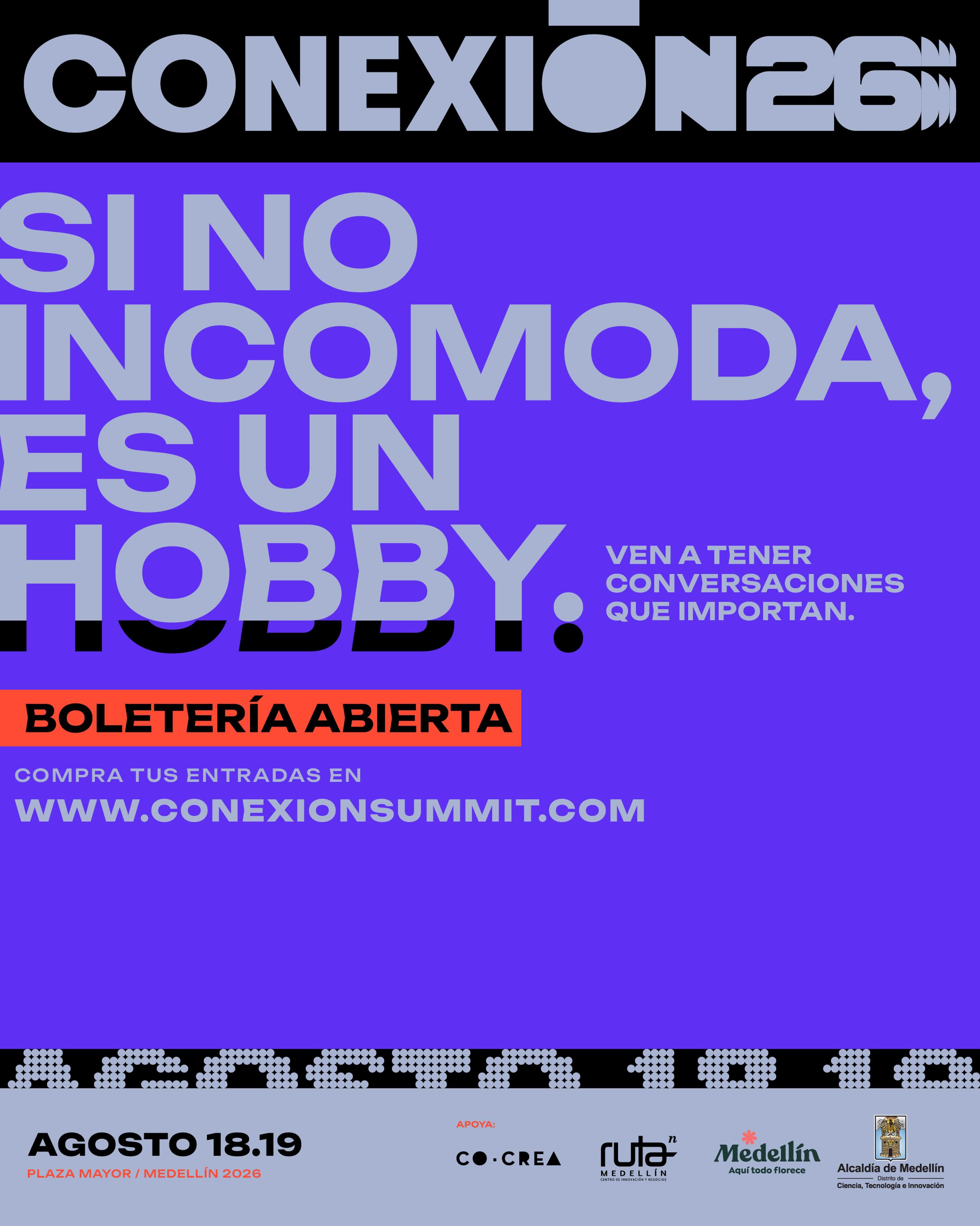 Conexión Entrepreneur Summit Facebook ad: Inicio - Conexión