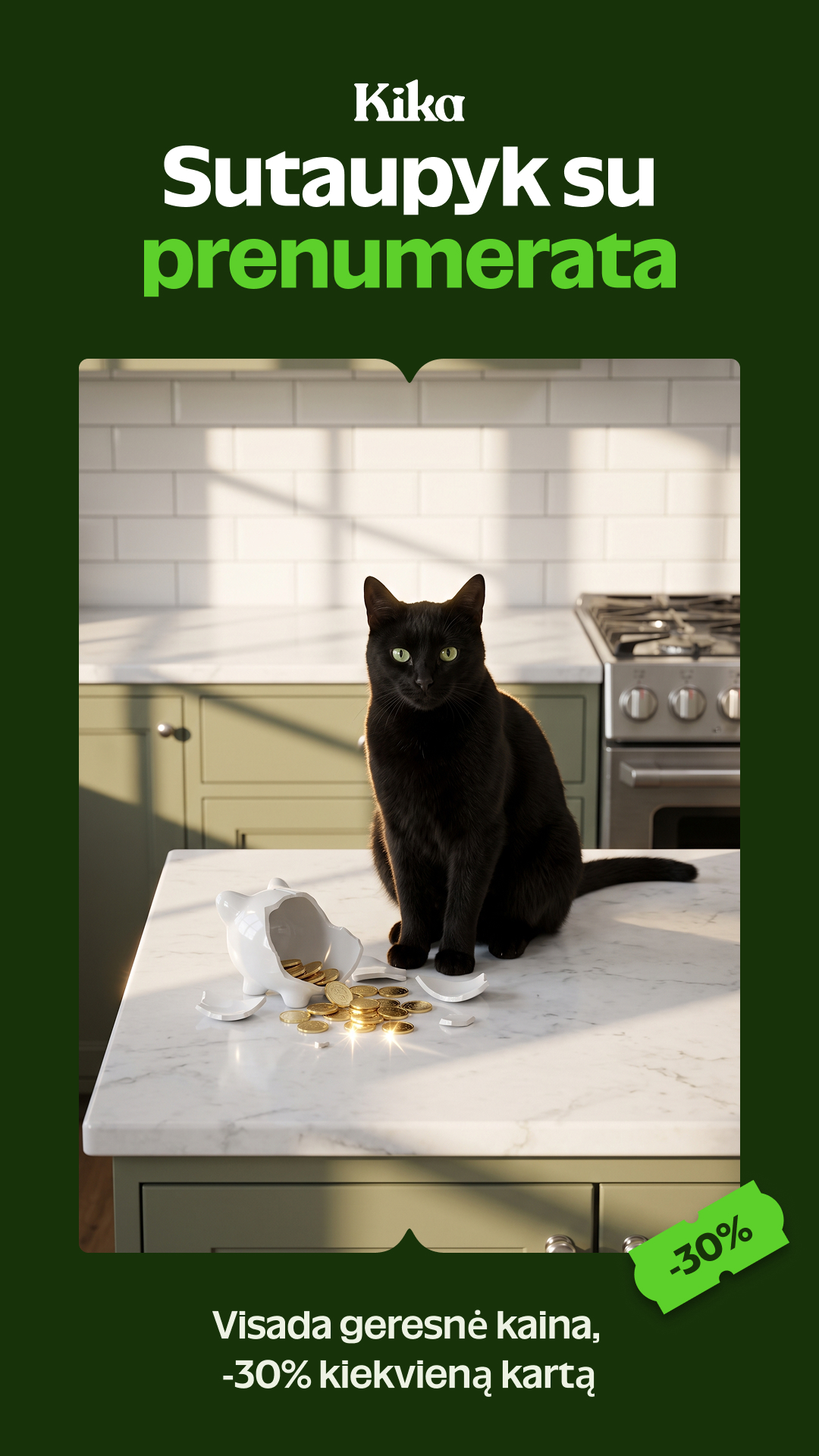 KIKA Facebook ad