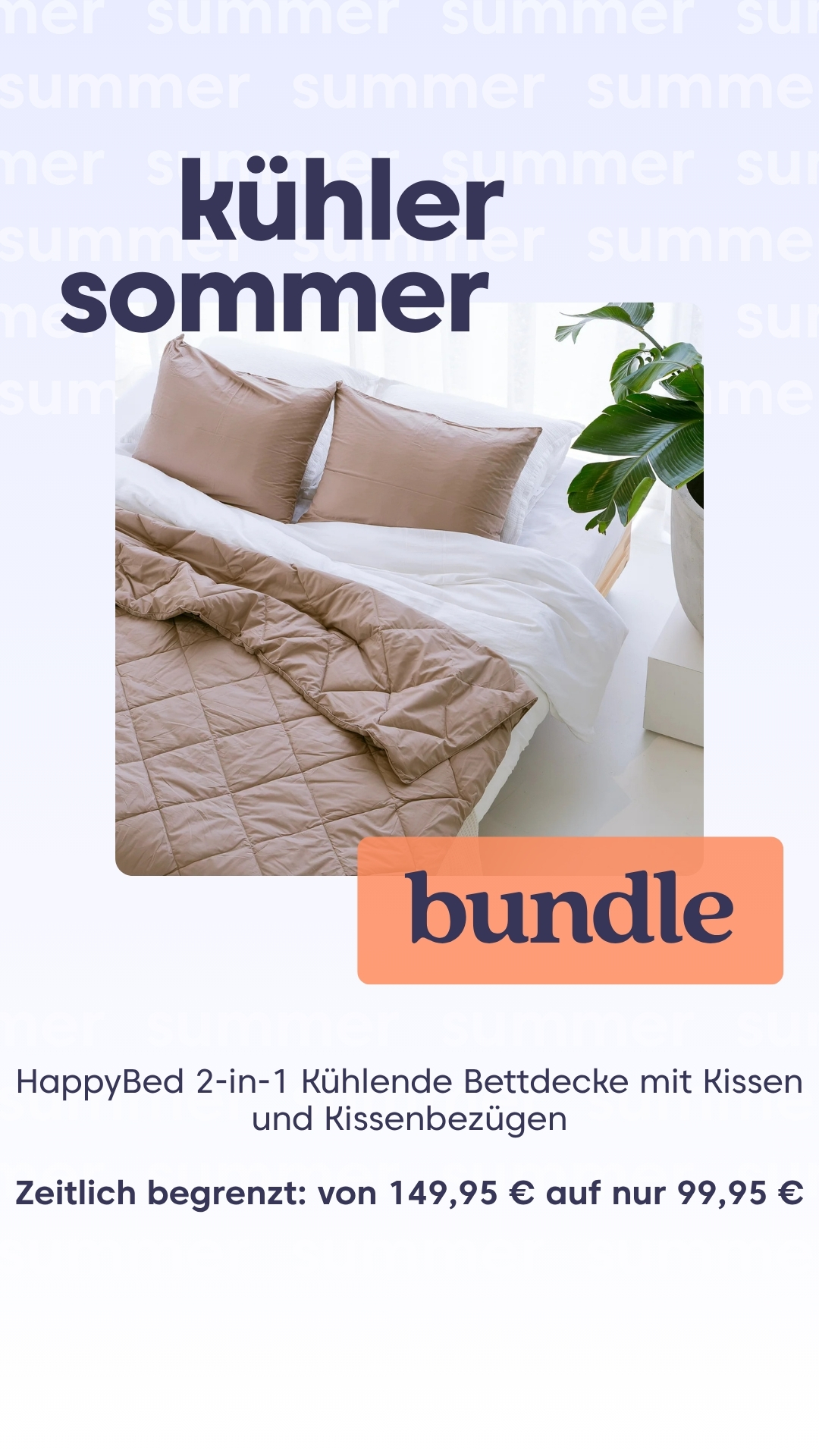 Thehappybed.de Facebook ad