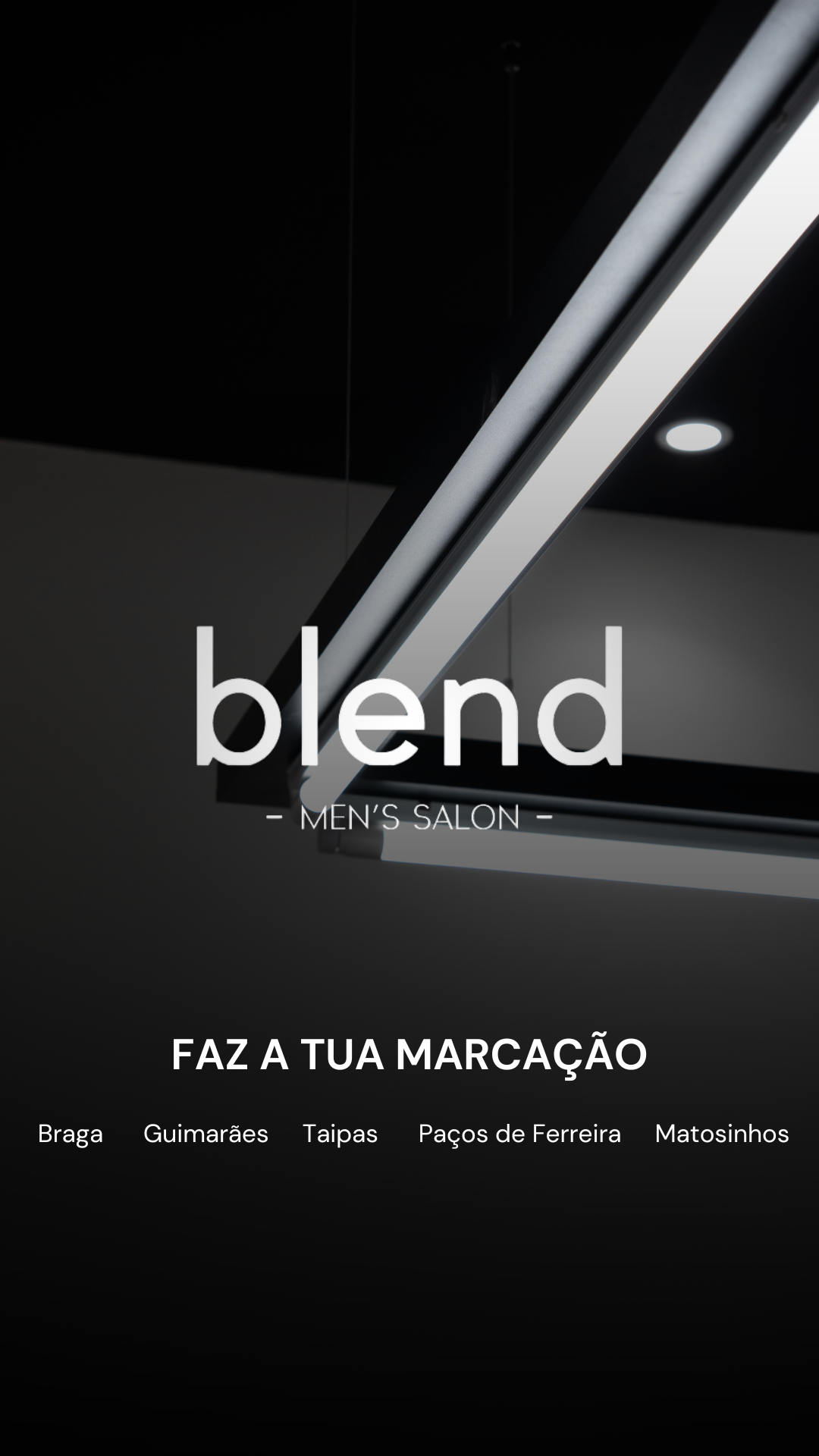 Blend Men's Salon Facebook ad