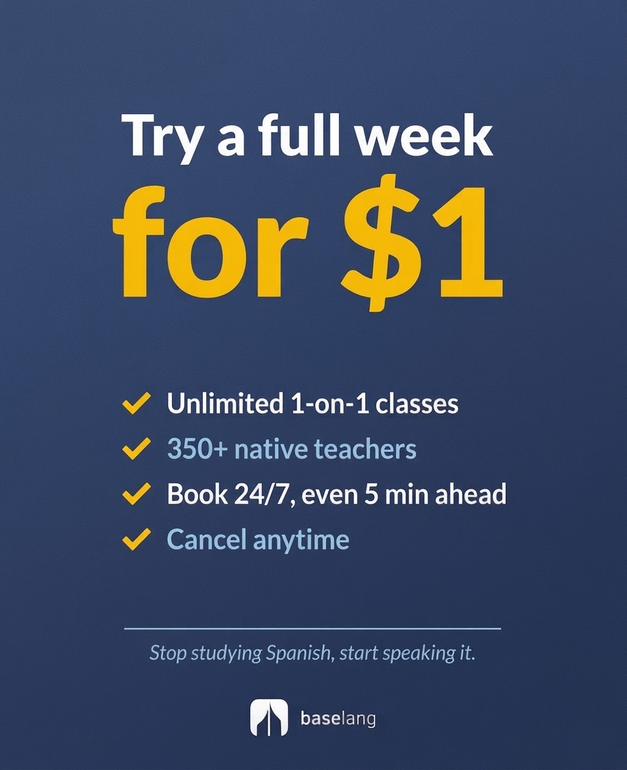 BaseLang Facebook ad
