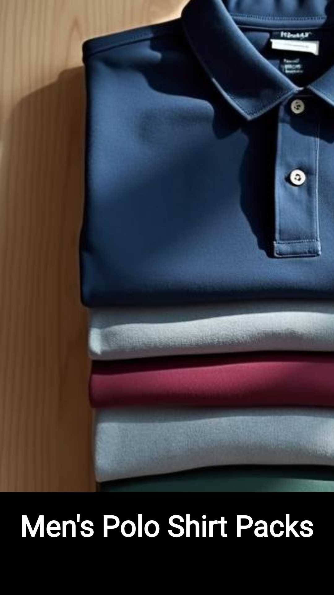 FAQInsider Quest Facebook ad: Men's Polo Shirt Packs