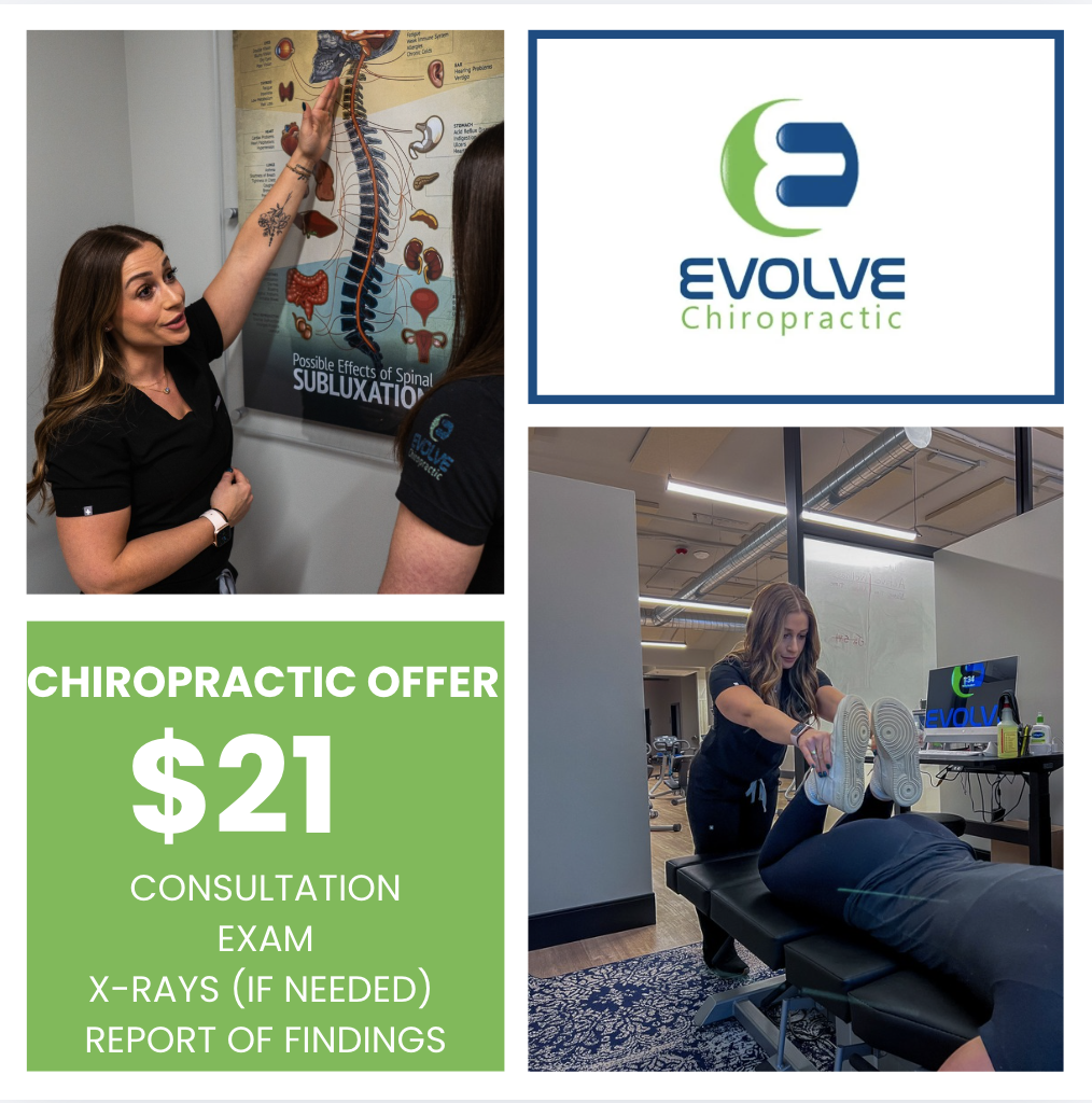 Evolve Chiropractic Facebook ad