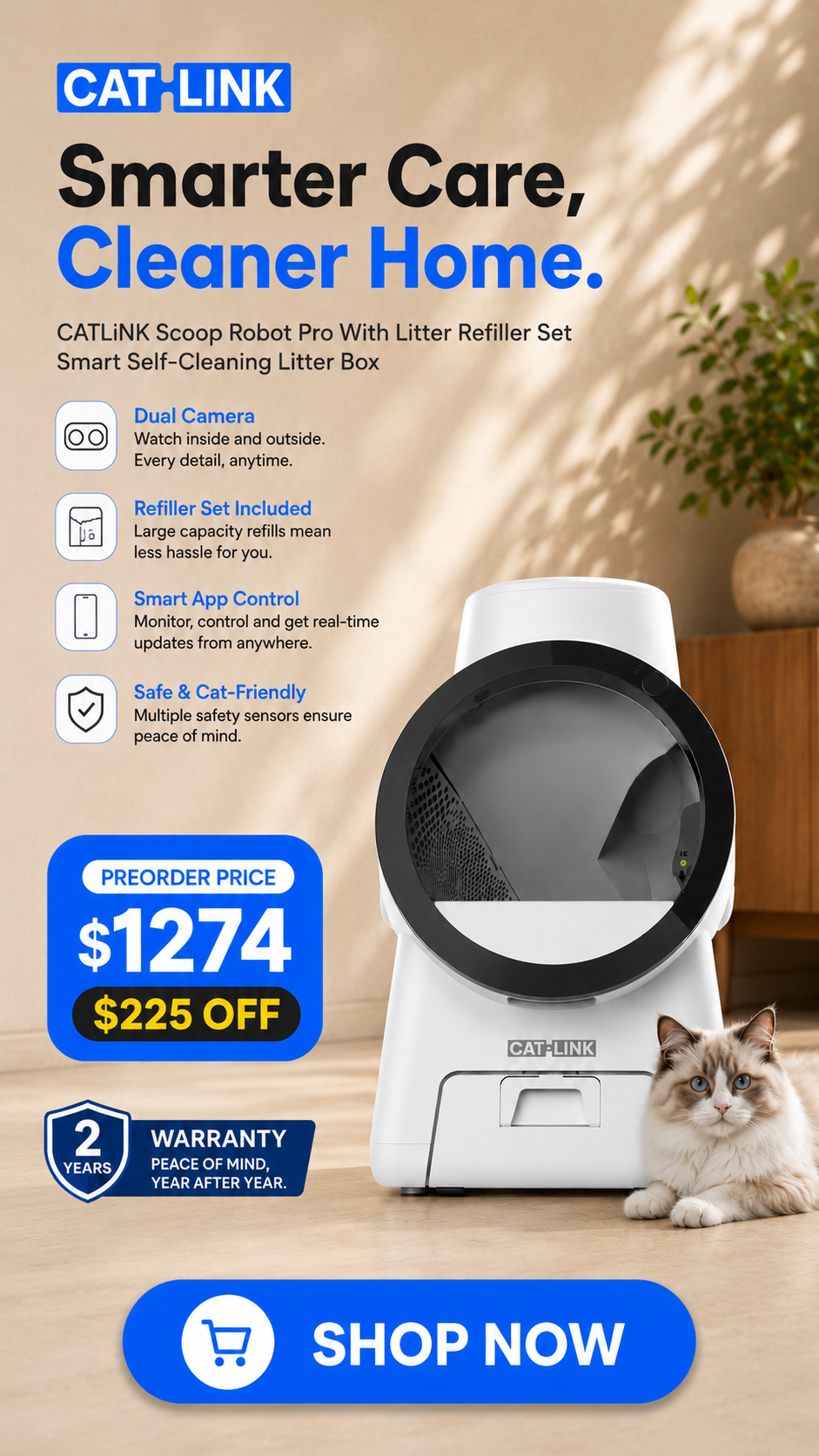 Catlinks AU Facebook ad