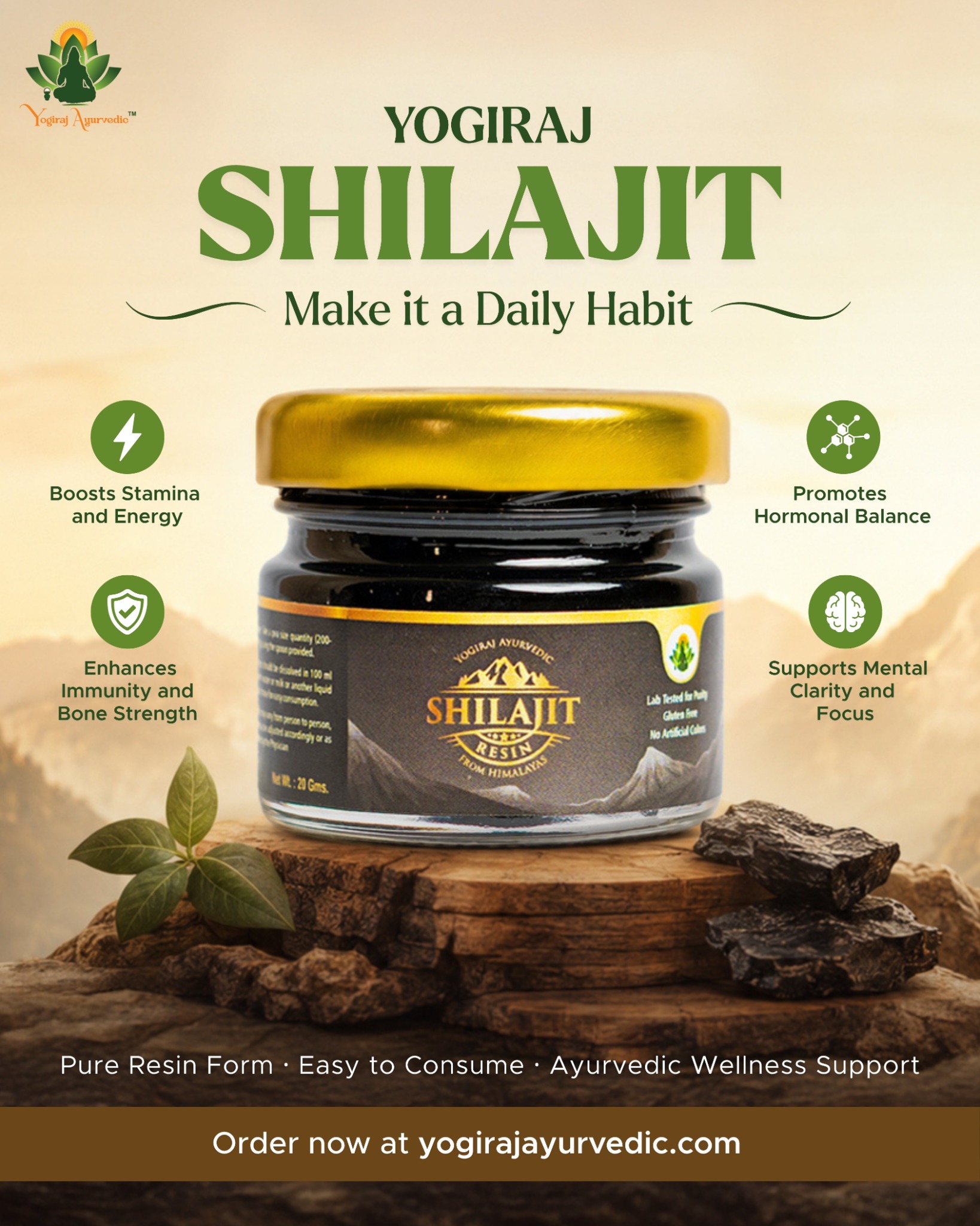 Yogiraj Ayurvedic  Facebook ad