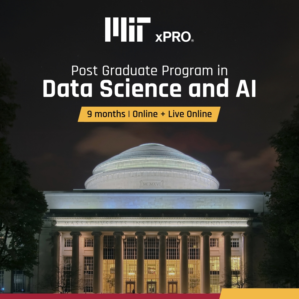 Post Graduate Program in Data Science and AI Facebook ad
