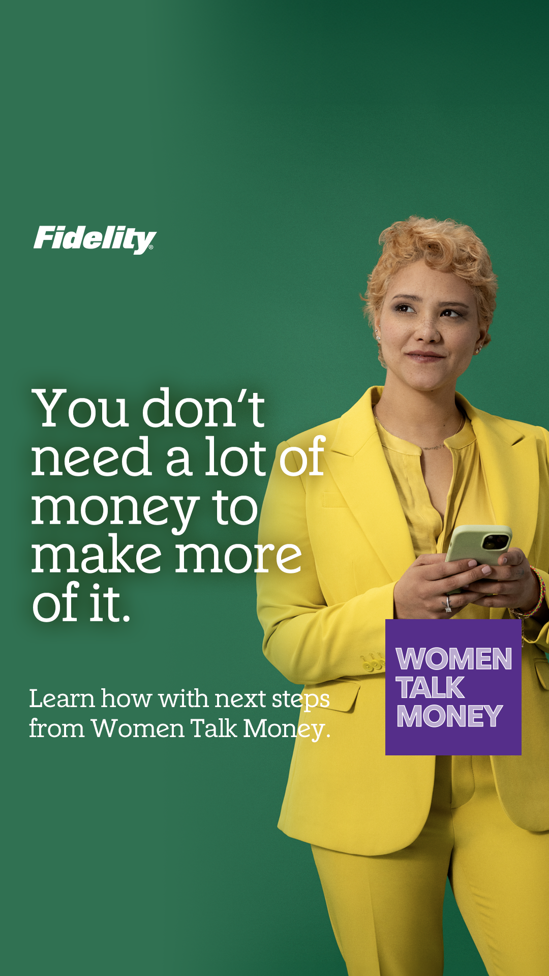 Fidelity Investments Facebook ad