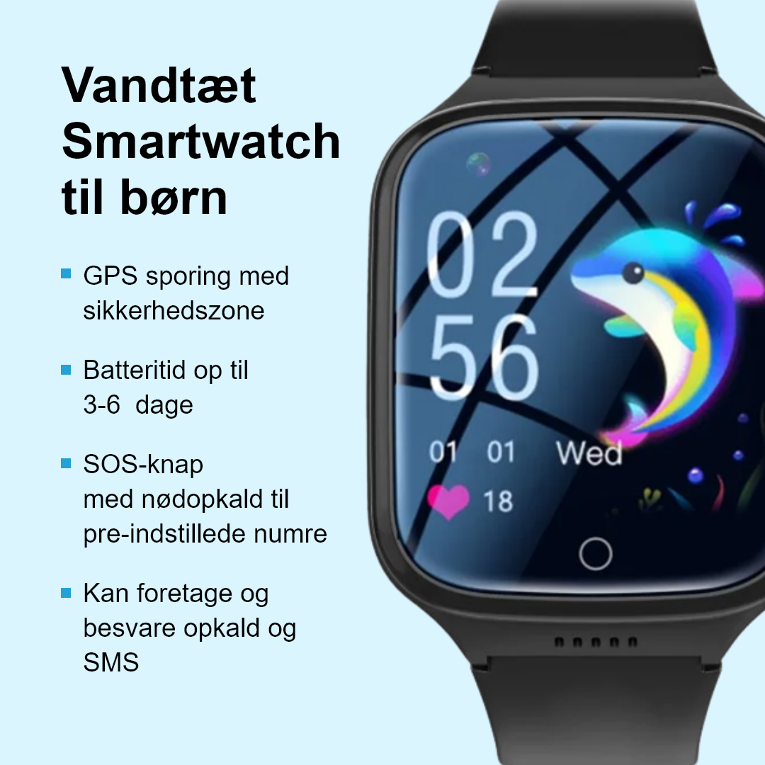 Superprice.dk Facebook ad: Smartwatches til børn