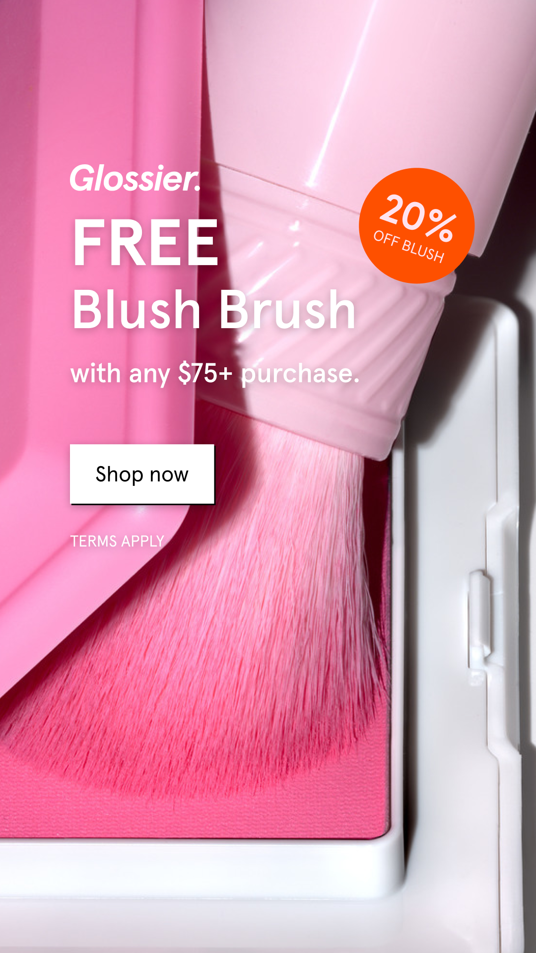 Glossier Facebook ad