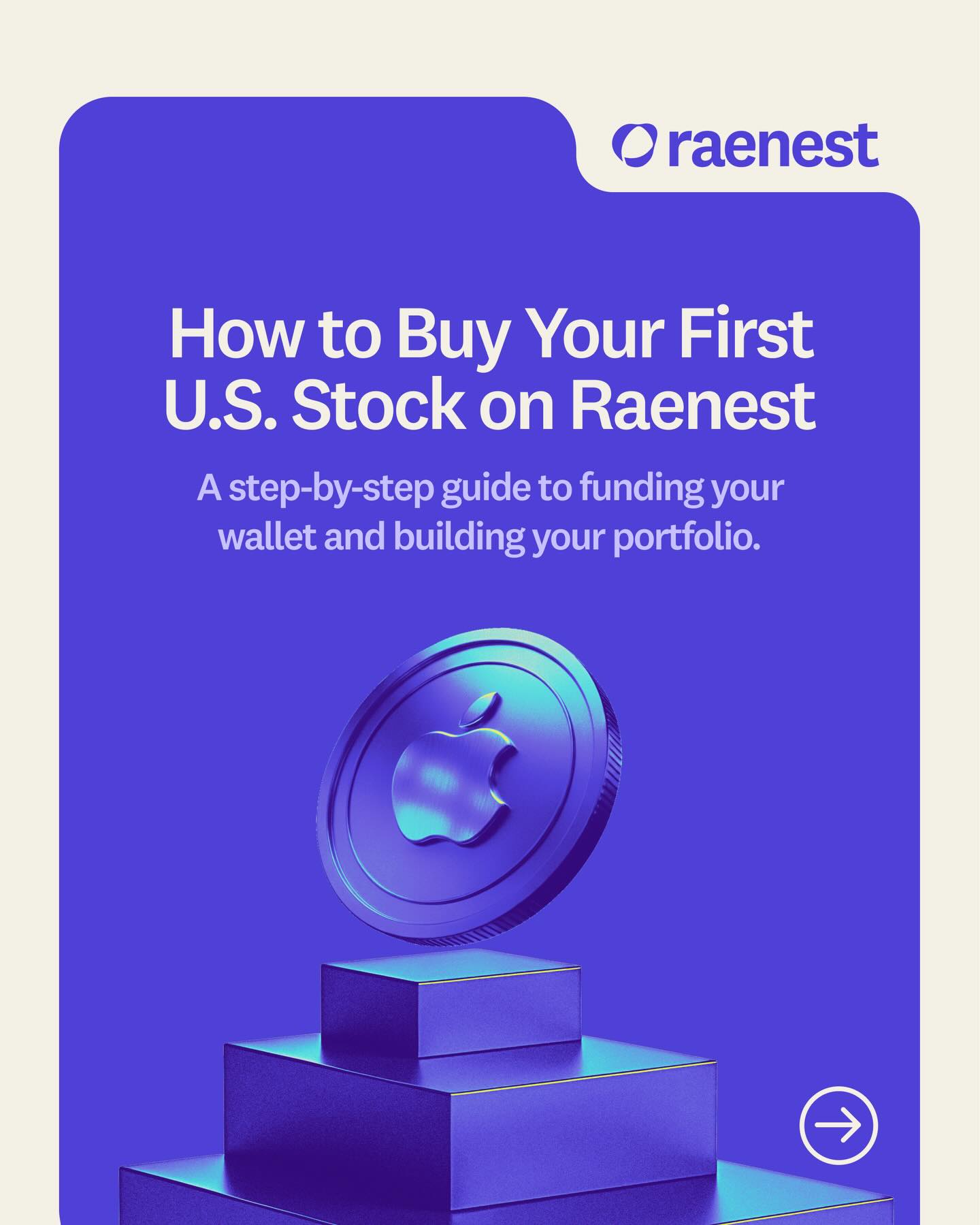 Raenest Facebook ad: Ready to make your money work as hard…