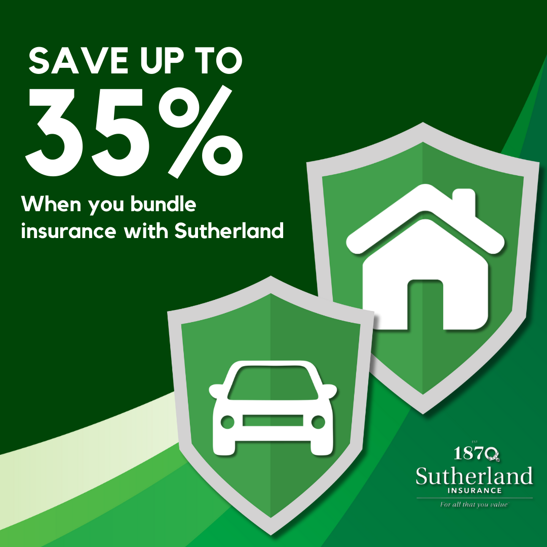 Sutherland Insurance Facebook ad from Nov 19, 2025