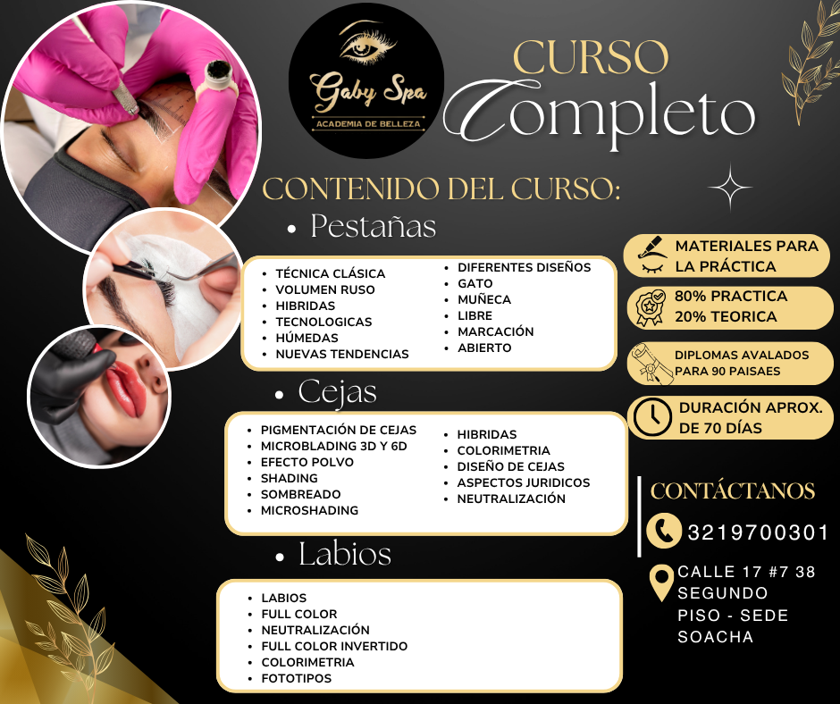 Academia de pestañas y cejas Soacha Facebook ad: Chatea con nosotros