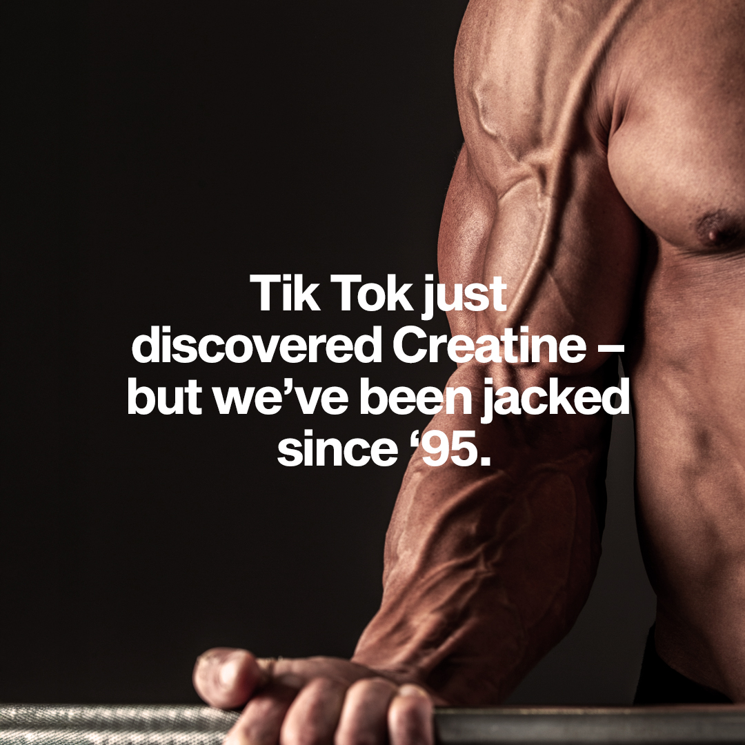 MuscleTech Facebook ad