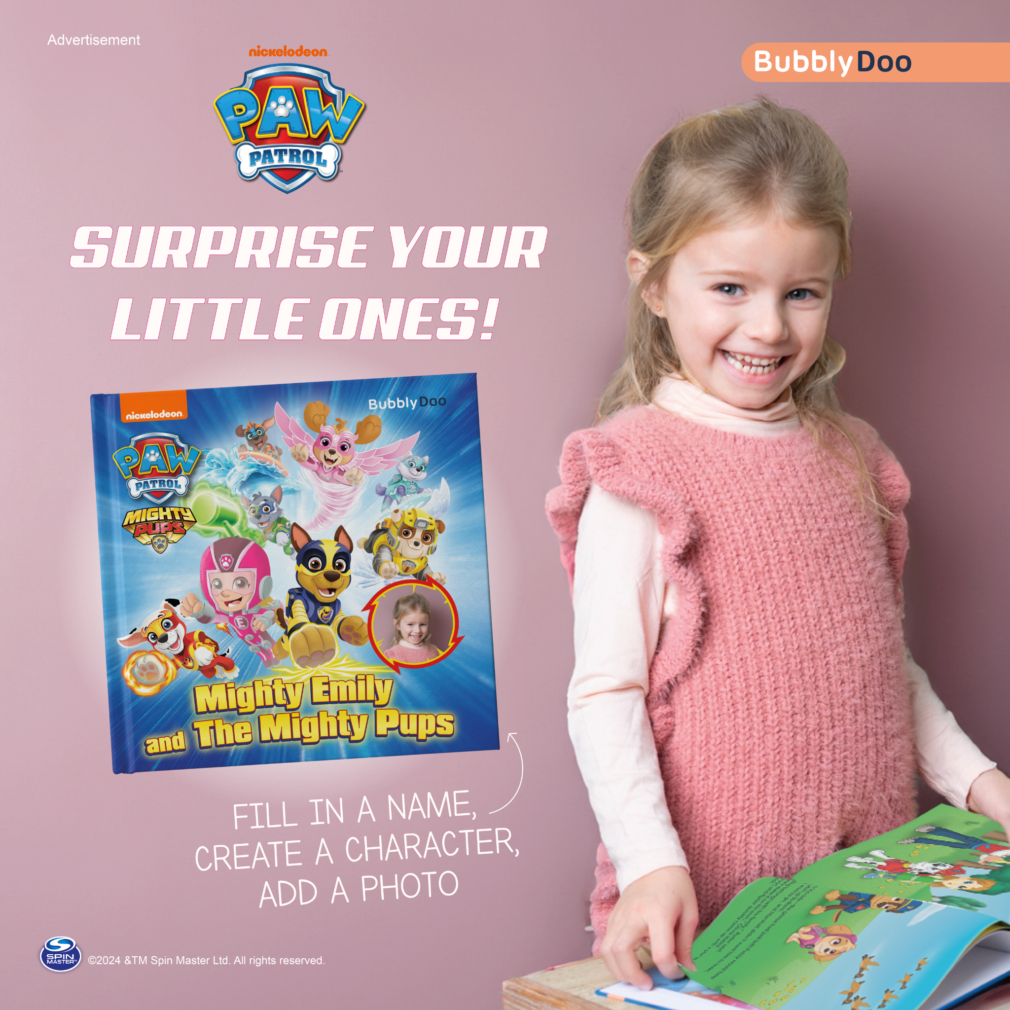 BubblyDoo Books Facebook ad