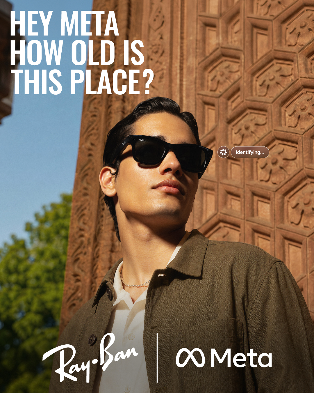 Ray-Ban Meta Facebook ad
