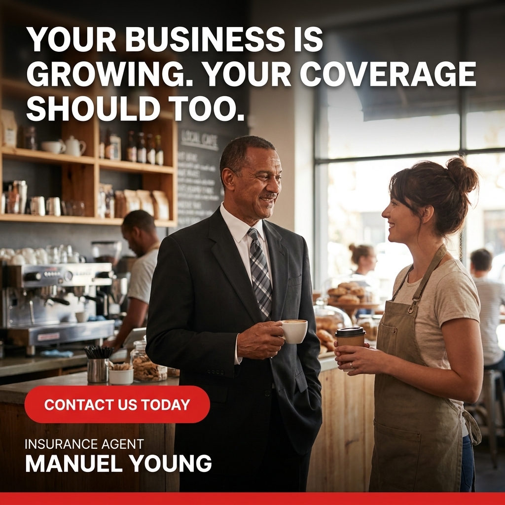 Manuel Young-State Farm Agent Facebook ad