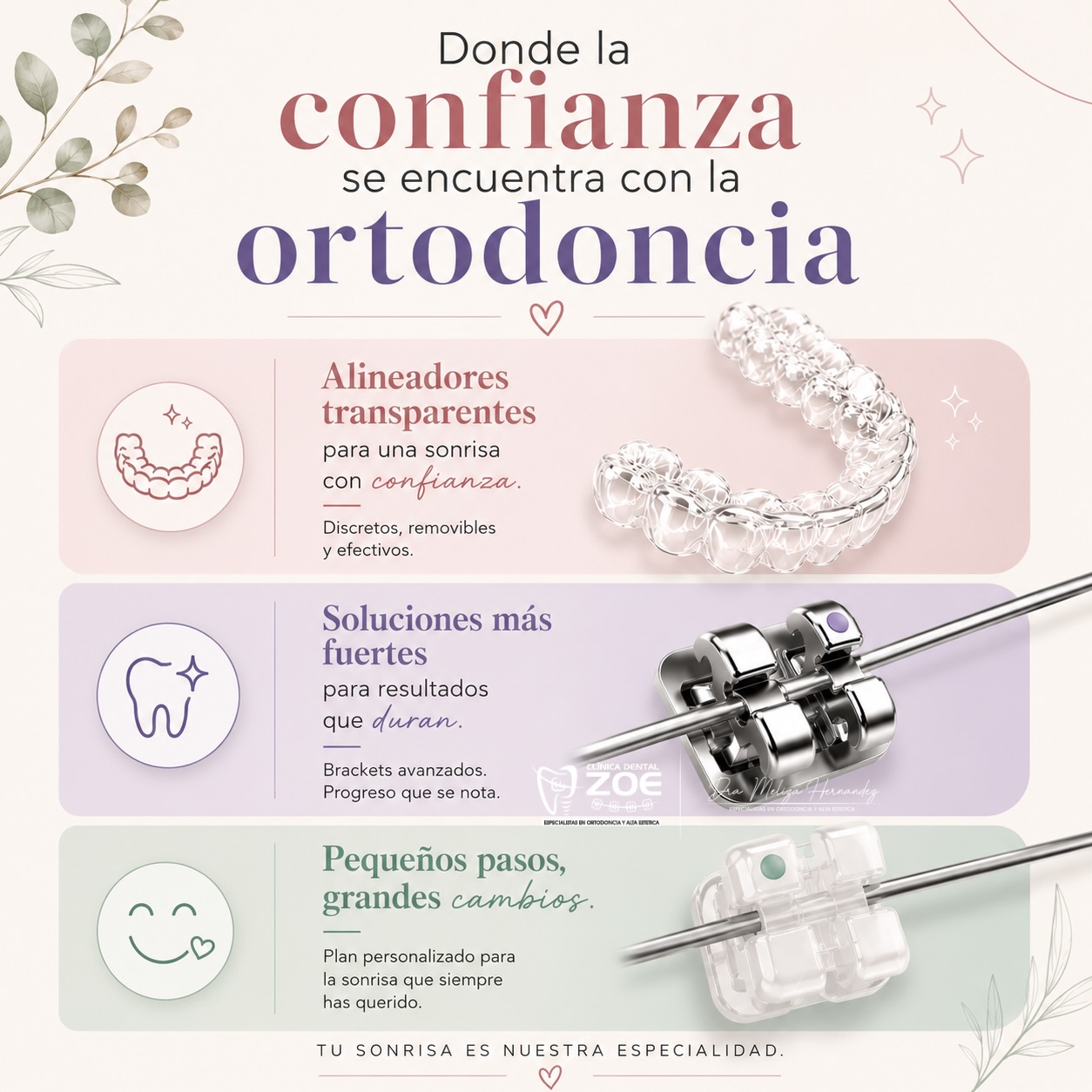 Clínica Dental Zoe Facebook ad: Tu sonrisa también merece un kit de emergencia.