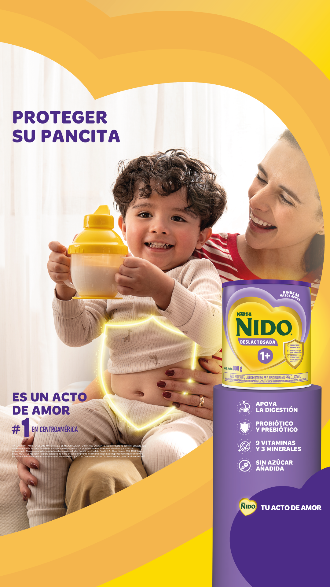 Nestlé FamilyNes Centroamérica Facebook ad