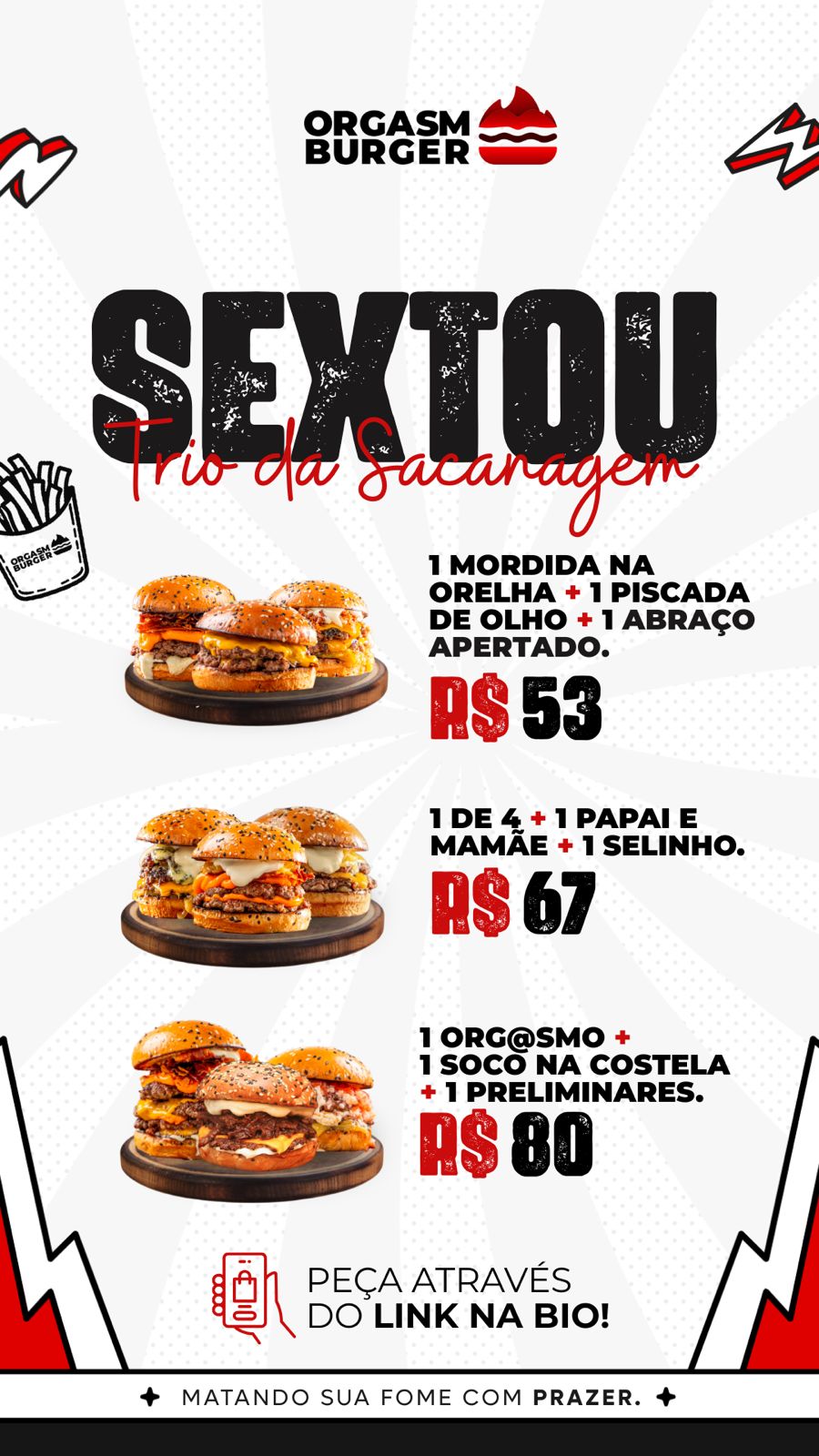 Orgasmburgerofc Facebook ad