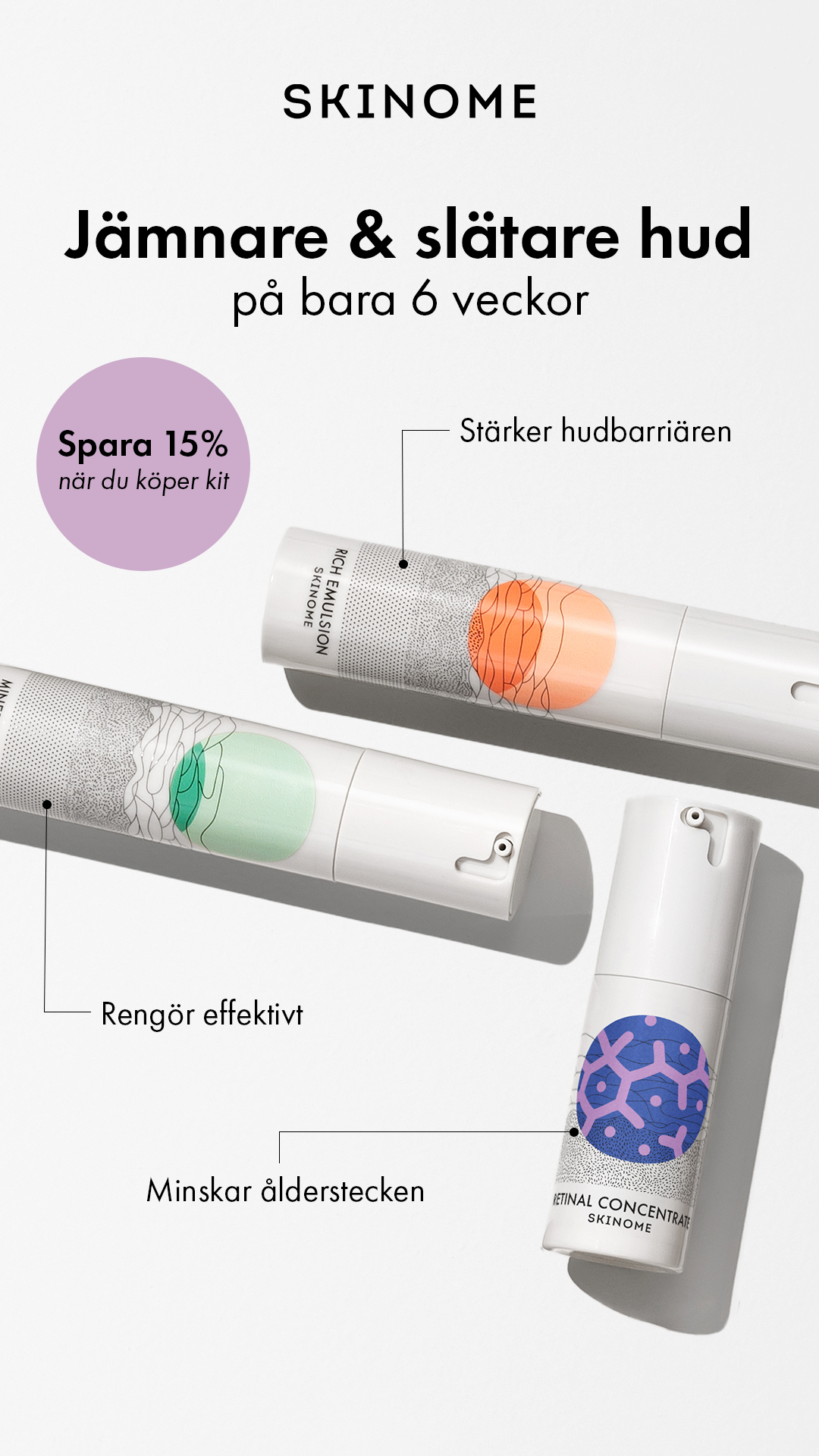 Skinome Facebook ad