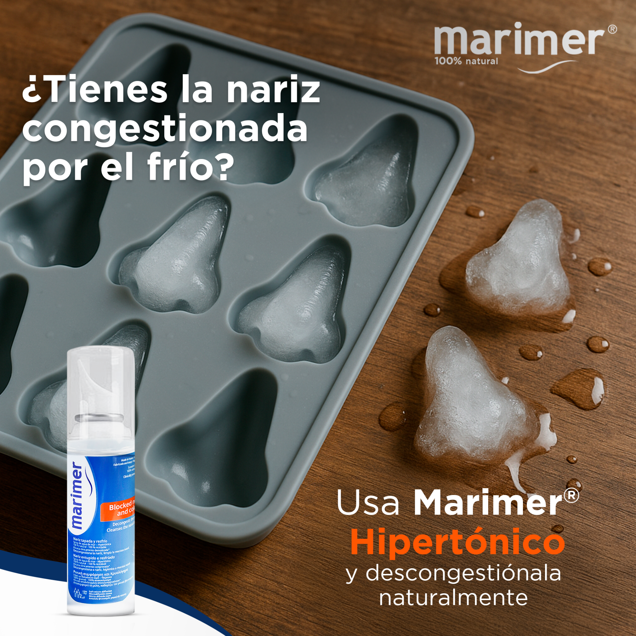 Clic a Tu Salud Facebook ad: Cuando el frío congestione tu nariz, despéjala con…