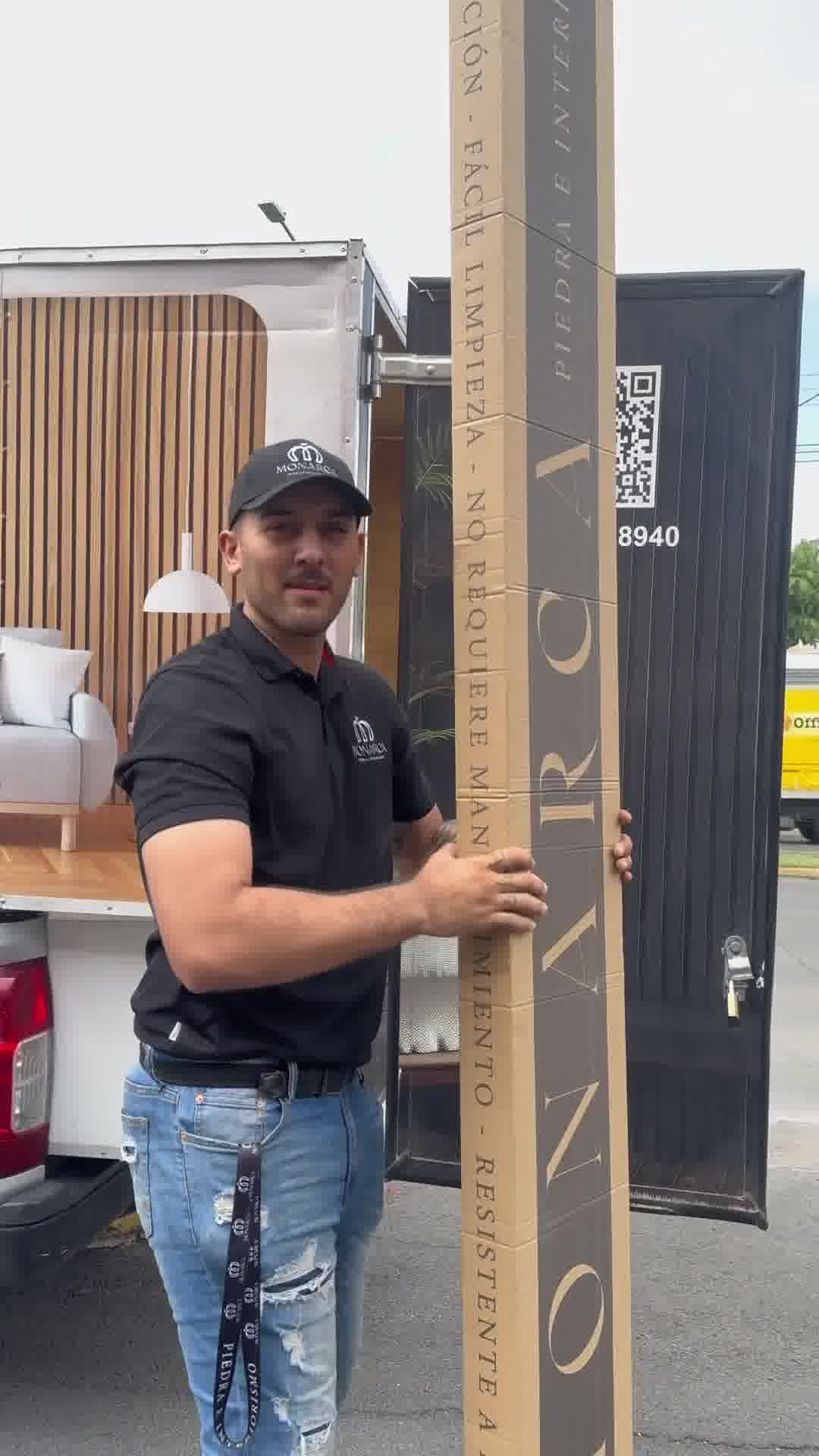 Monarca Piedra Facebook ad: Caja Tablón PVC desde $1,499